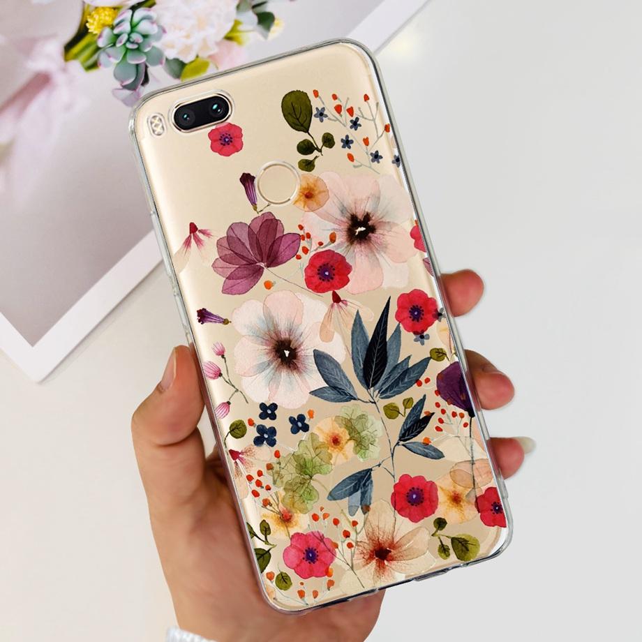 For Xiaomi Mi A1 Mi 5x Case Silicon Soft Clear TPU Phone Cases Back Cover For Xiaomi Mi 5X Mi5X MiA1 Bumper Coque Fundas Capas