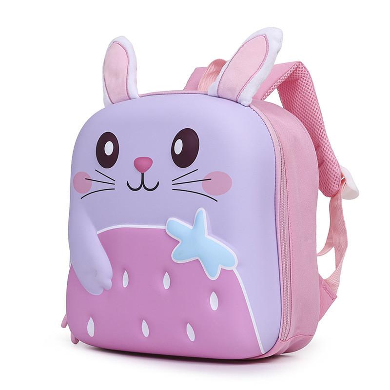 Baby Toddler Girl Backpack With Cute Bunny Design And Spacious Storage For School Use