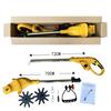 Garden Folding Telescopic Loose Soil Wheel Cordless Electric Soil Loosening Machine Small Portable Agricultural Rotary Tiller