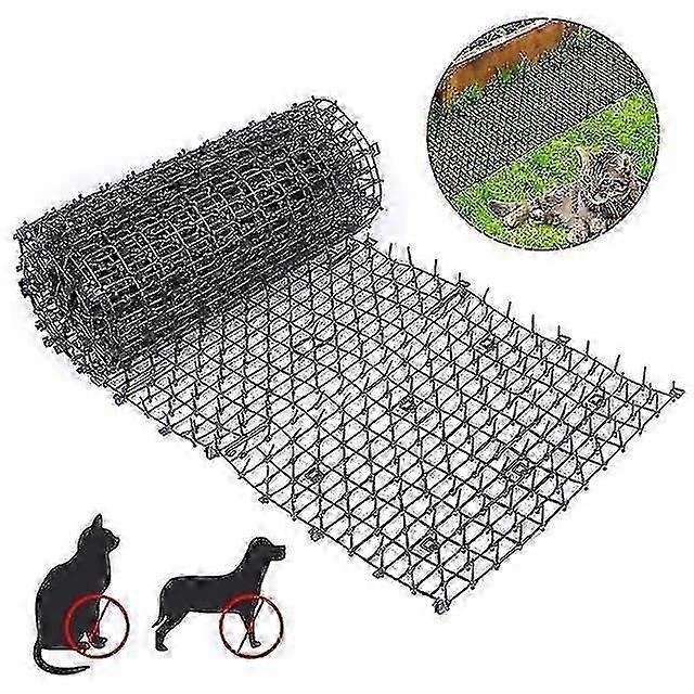 Cat Scat Mat With Spikes,  Cat Animal Spikes Repellent , Garden Prickle Strip Dig Stopper Cat Deterrent Spikes Deterrent Indoor And Outdoor Protector