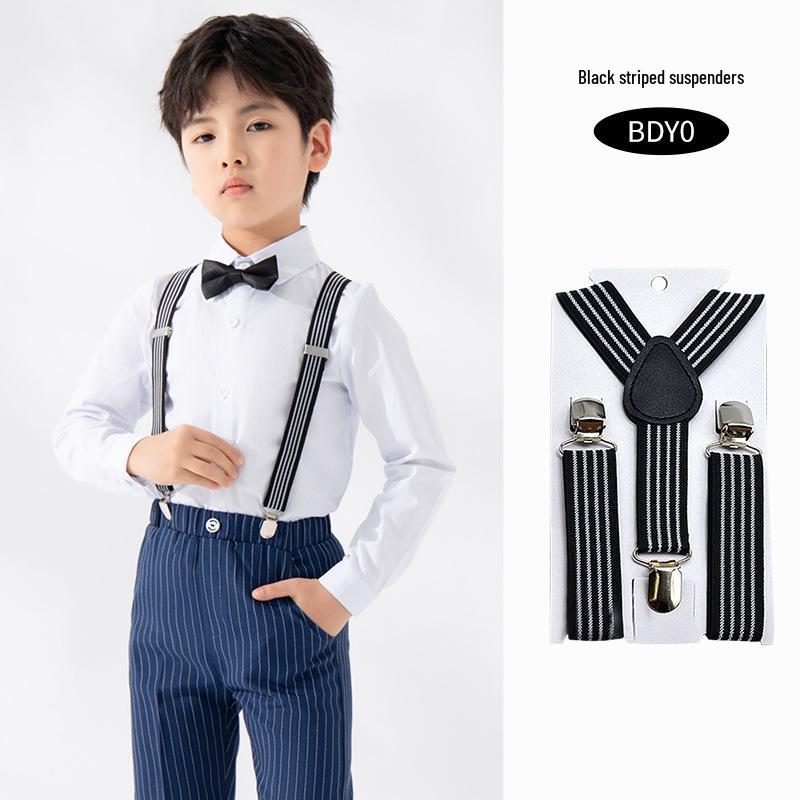 Children's Dungaree Suspenders with Elastic Bands and Buckles for Kids' Clothing and Accessories