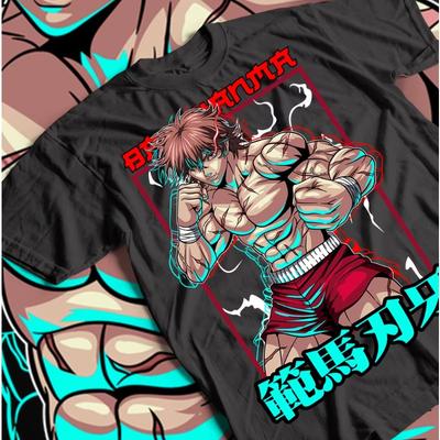 Trend Summer 2025cosplay Around Baki The Grappler T-Shirt Baki Hanma Yujiro Hanma Baki Boxing Shirt All Sizes Men Clothing