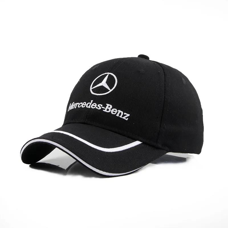 FCL4 Hot 2026 New For Benz Car Baseball Cap Spring And Autumn Outdoor Adjustable Casual Hats Sunscreen Hat For Mercedes Benz W212 W21