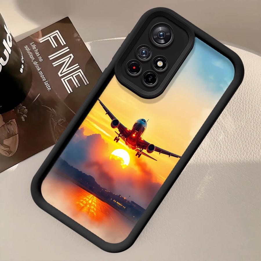 Aircraft Cool Phone Cover Case for Xiaomi Poco F8 C51 X3 Pro X3 NFC C61 C50