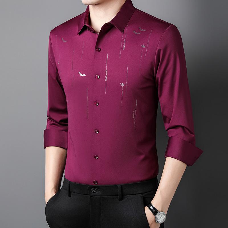 Men's Long-sleeved Shirts Autumn New Korean Style Trendy Shirts Casual Jackets Men's Versatile Tops Men