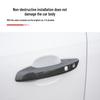 Protection de Poignée de Porte et Autocollant Noir pour BYD Qin Plus Seal 05DMI Destroyer 05