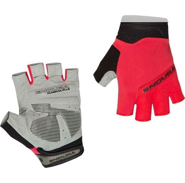 Endura Hummvee Plus Cycling Gloves (Red)
