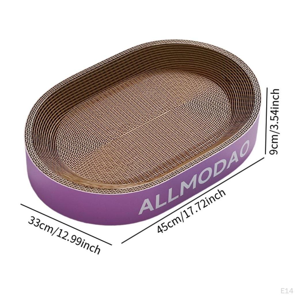 Cardboard Cat Lounge And Scratch Pad for Indoor Cats