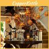 Charming Led Pumpkin String Fairy Lights Offering Warm White Light For Halloween Festivities
