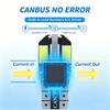 10pcs T10 W5W 194 LED Bulbs CANBUS No Error 12V 5W High Lumen Car Interior Side Marker Light 3030 SMD White Amber Red Bulbs 7