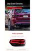 JEEP Grand Cherokee 2014-2021 LED Tail Light Kit: Running & Turn Signals