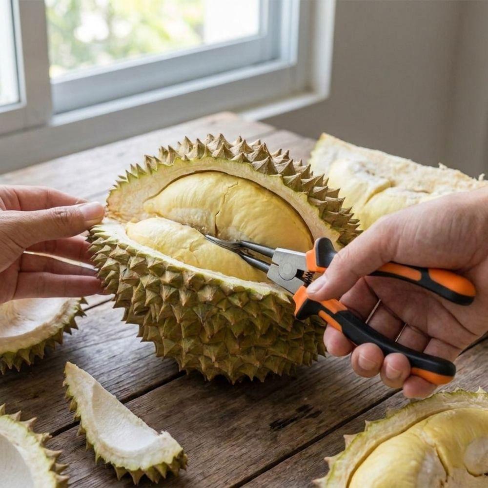 Anti-slip Handle Durian Cracker Labor-saving Watermelon Opener Easy To Use Fruit Splitter Party