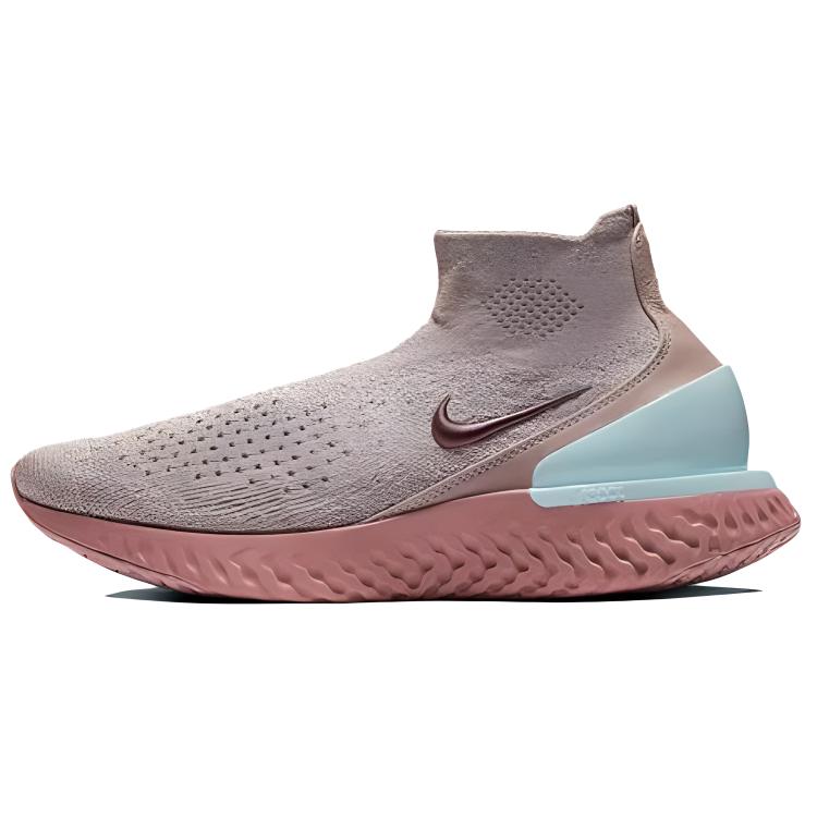 

Новые женские кроссовки Nike Rise React Flyknit цвета приглушенного таупа AV5553-226 38.5