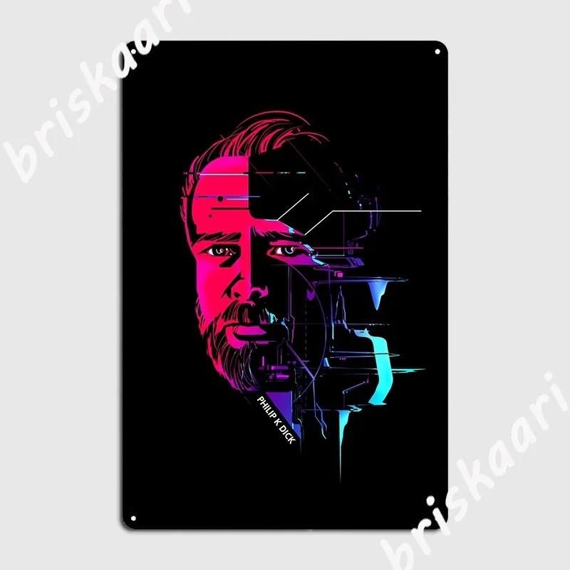 

Philip K Dick Ii Metal Sign Painting Décor Design Living Room Wall Pub Tin Sign Posters 20x30cm（7.8x11.8inch）