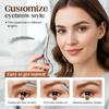 Nowe nożyczki do przycinania brwi ze stali nierdzewnej z grzebieniem Bezproblemowa pielęgnacja Nożyczki do brwi Narzędzie do usuwania włosów Narzędzie kosmetyczne