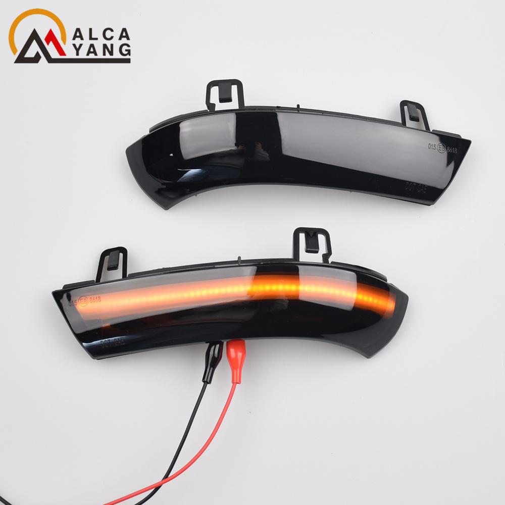 Dynamic LED Rearview Mirror Indicator Turn Signal Light for Passat B6 VW Golf 5 Jetta MK5 Auto PartsTurn Signal 2