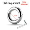 Adjustable Metal Weighted Cock Ring - Men's Erotic Exercise Restraint Accessory