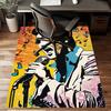 Elvis Polyester Carpet, Soft Indoor Mat for Office Chair, Living Room, Computer Desk - Decorative Home Office Rug Design