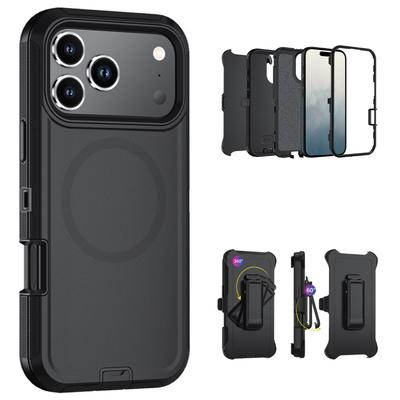iPhone 13-17 Series Shockproof Case | Rugged Protection + Practical Features, All-Round Guardian