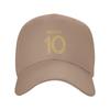 Personalized Mbappes 10 Football Baseball Cap Outdoor Women Unisex's Adjustable French KM Soccer Dad Hat Autumn