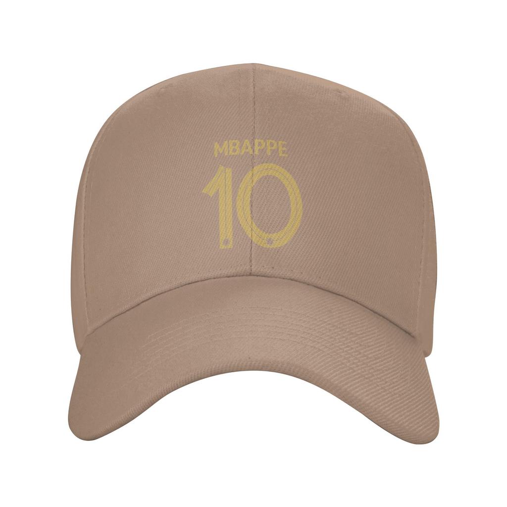 Personalized Mbappes 10 Football Baseball Cap Outdoor Women Unisex's Adjustable French KM Soccer Dad Hat Autumn