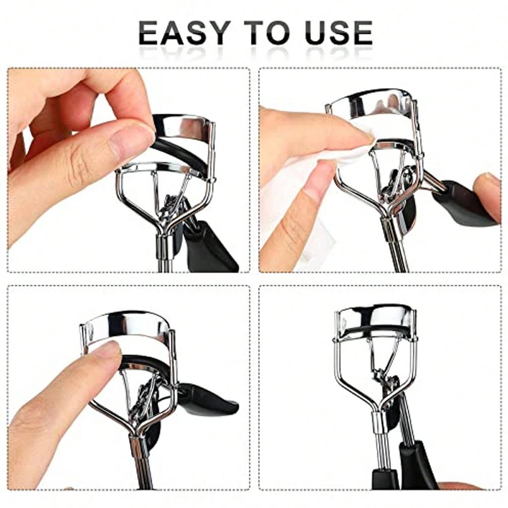 30pcs Eyelash Curler Replacement Silicone Rubber Pads, Suitable For Universal Eyelash Curlers