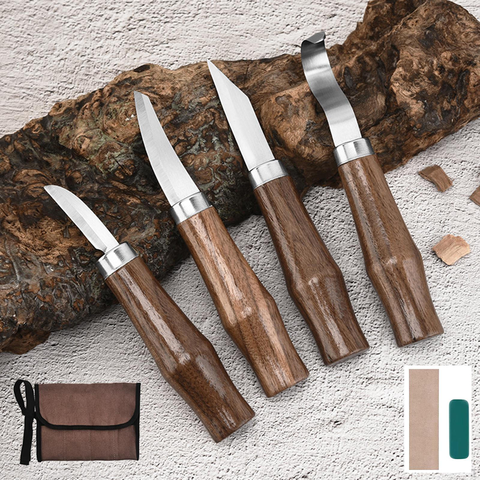 7Pcs Professional Wood Carving Knife Kit Woodworking Crafts Carpenter Tool