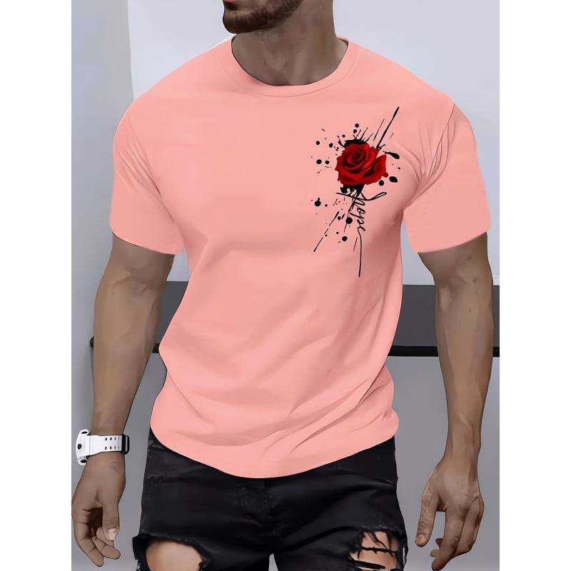 Men's Summer Youth Sports Digital Printed 3D Printed Short Sleeved T-shirts