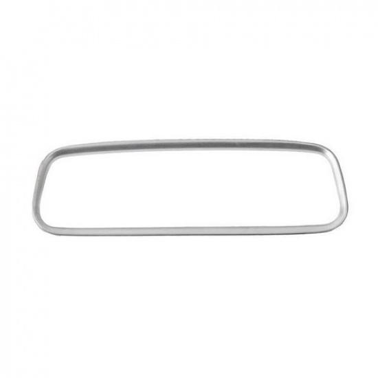 For Benz E-Class W213 Cover Trim 2016- Matte Sliver Car Rear Row Storage Box