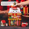 Festive Red Sock Candy Gift Bags: Christmas Self-Sealing Holiday Decoration