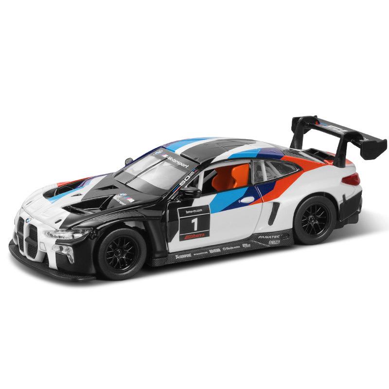 

Caipo 1/32 BMW M4 GT3 Звук и Свет Инерционная Модель Машинки из Сплава Игрушка