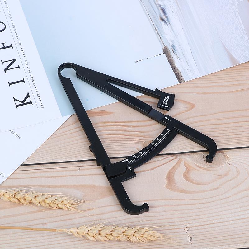 

Body Fat Caliper Mass Tape Weight Loss Measuring Body Skinfold Health Care Tools чорний