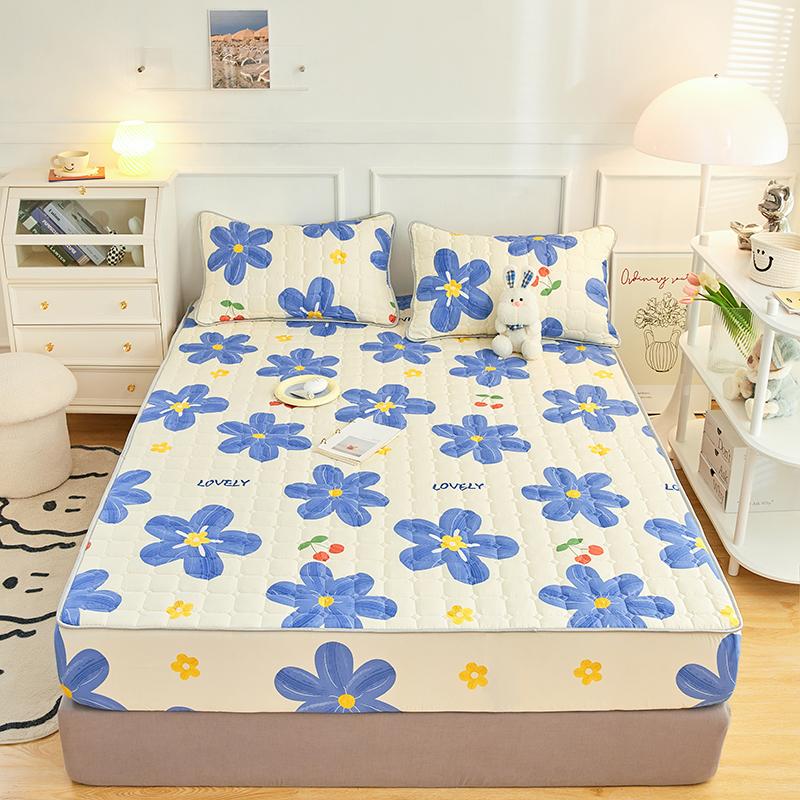 

Bonenjoy, 1 шт., наматрасник с милым котом, стеганая простыня, эластичная простыня для дома (Нет наволочки) 120x200x30cm 1pc