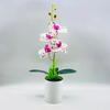 Bonsai Artificial Phalaenopsis Green Plant For Living Room Decor Present Gift