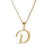 Del Boy Derek Trotter D Initial Letter Pendant Necklace Fancy Dress Only Fools
