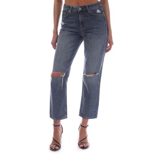 Gant Womens/Ladies Camie Ripped Cropped Relaxed Fit Jeans