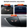 Upgrade Car Solar Energy Warning Light Devil Eyes USB Dual-Use LED Car Light Universal Rechargeable Color Changing Warning Light