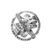 Bague à doigt cosmique rotative complexe créative mode bijoux bague ouverte fusionnée se déplie en sphère astronomique anneaux homme femme