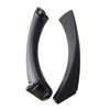 Black FOR BMW E90 328i Inner&Outer Door Panel Handle Pull Trim Cover Left Side