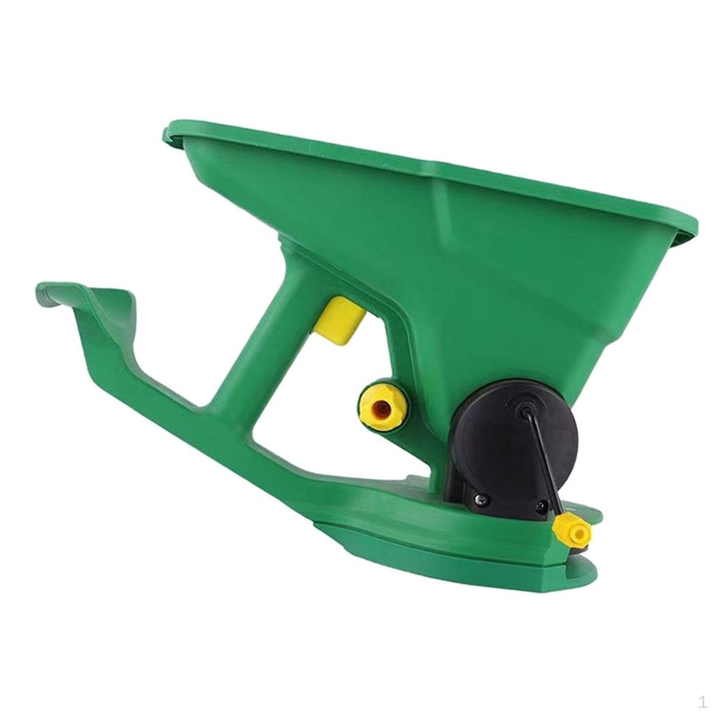 Hand Spreader Fertilizer Dispenser 1.5L 5 Gear Multipurpose Reusable Planting Tool Manual Seeder for