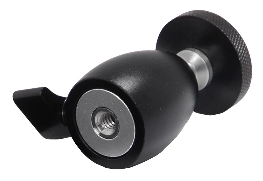 Free head 360 degree rotation inch screw ball head adapter Q39 1/4