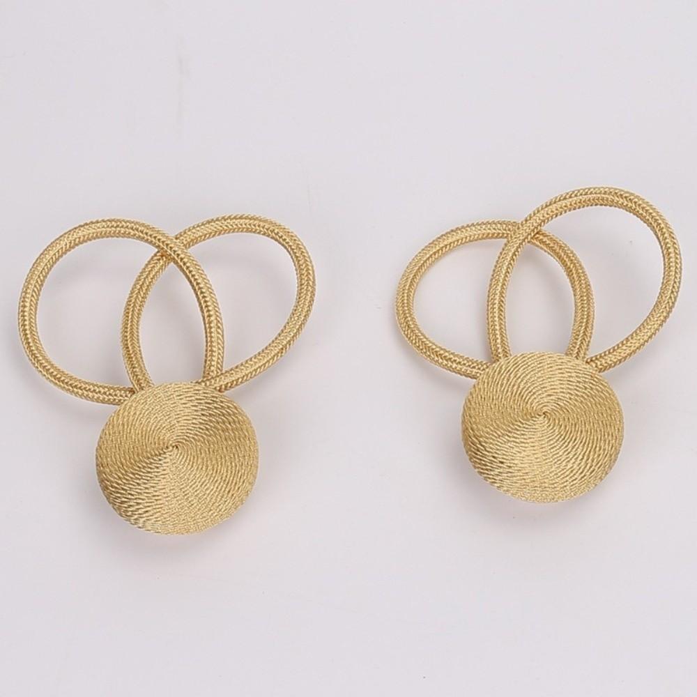 Magnetic Curtain Tieback Clip Buckles Rope Strap Curtain Holdback Bandage  Home Decor