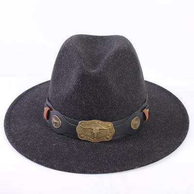Popular European and American High-end Wool Top Hat, Men's and Women's Fashion Versatile Elegant Top Hat Jazz Hat