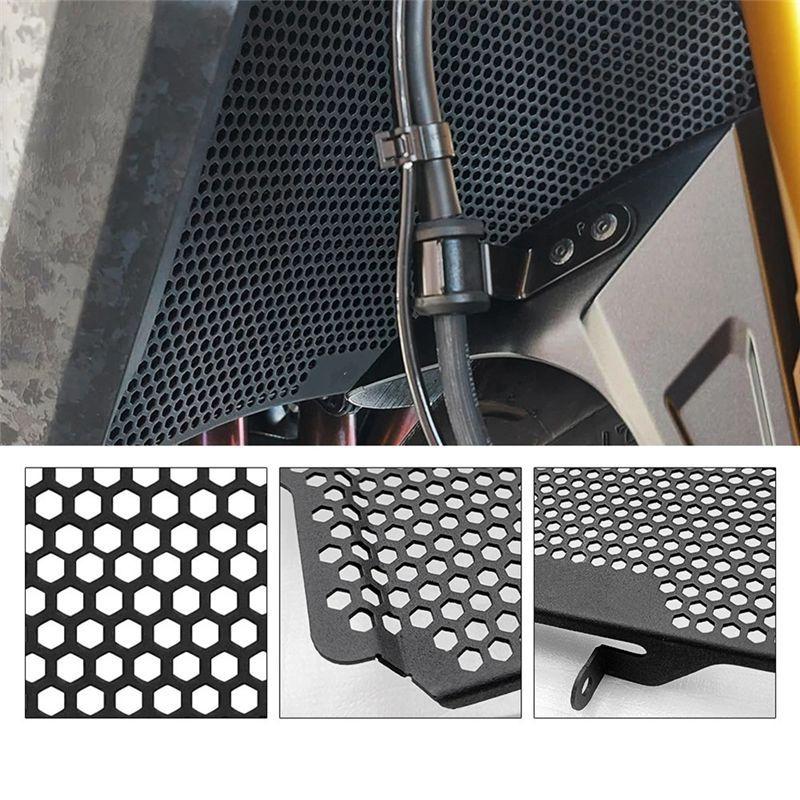 A30F-Motorcycle Radiator Grille Guard Cover Radiator Protector Radiator Mesh For GSXS1000GX GSX-S 1000 GX GSXS 1000GX 2024-