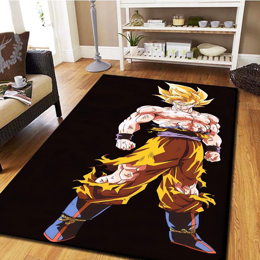 Vegito Carpet for Living Room, Digital Print Floor Mat, Cool Movie Bedroom Rug, Home Decor Play Mat -HYQ32