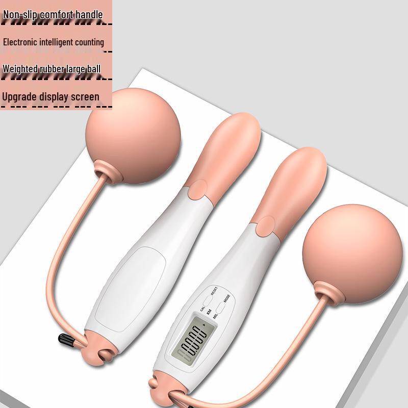 Slimme Snoerloze Verzwaarde Springtouw met Staaldraad en Teller voor Volwassenen