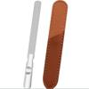 Professional Stainless Steel Nail File Double-Sided Manicure Tool, Suitable for Natural Nails Heavy Duty and Reusable Nail Care
