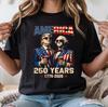 America 250th USA Anniversary Shirt, Funny Trump Washington Top