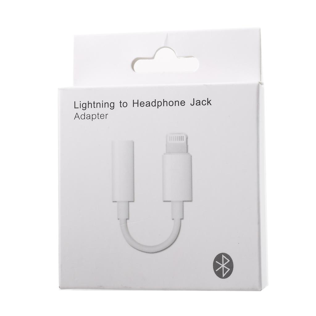 Bluetooth-compatible Lightning 8pin to 3.5mm Earphone Jack Adapter Cable for iPhone