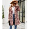 Fashion Casual Square Collar Long Coat Autumn and Winter